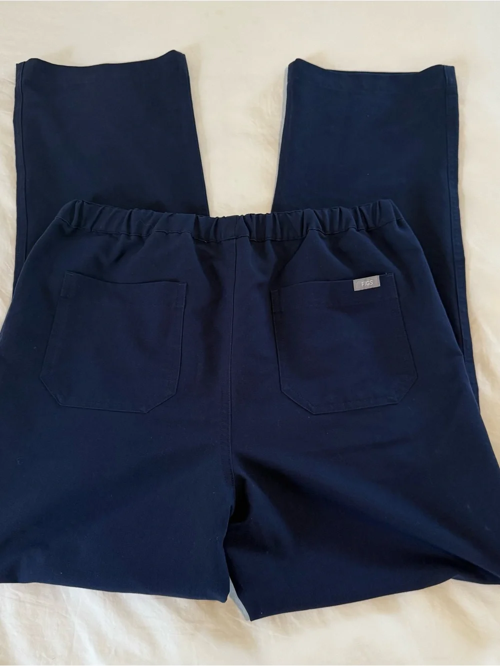 FIGS Navy Pisco Scrub Pants Small